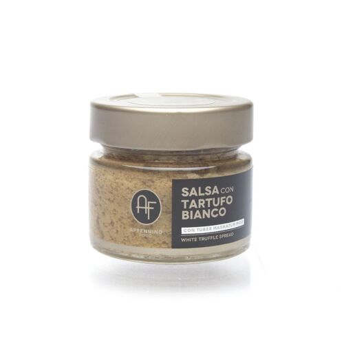 TRUFFLE SAUCE WITH WHITE TRUFFLE 80g