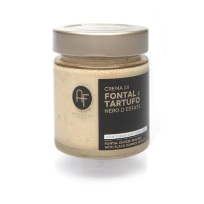FONTAL CHEESE SPREAD WITH BLACK SUMMER TRUFFLE  130g