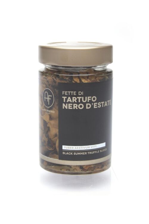 TRUFFLE SLICES WITH BLACK SUMMER TRUFFLE  180g