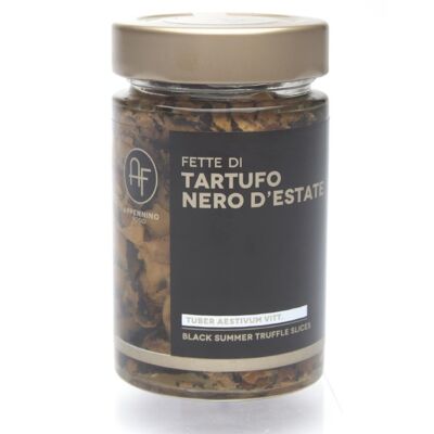 TRUFFLE SLICES WITH BLACK SUMMER TRUFFLE  180g