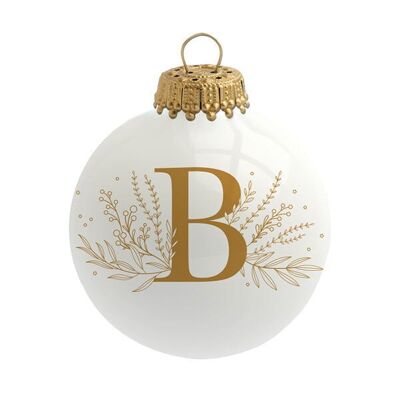 Bola de Navidad Alfabeto Letra B - Sophie Rivière