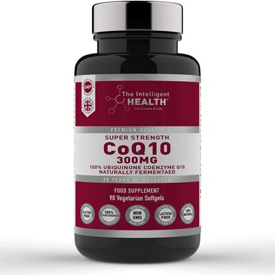 CoQ10 - Super Strength Ubiquinone Coenzyme (90 or 120 capsules) - 90