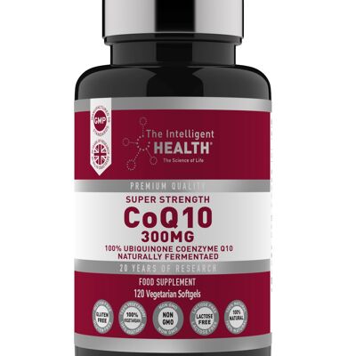 CoQ10 - Super Strength Ubiquinone Coenzyme (90 or 120 capsules) - 120