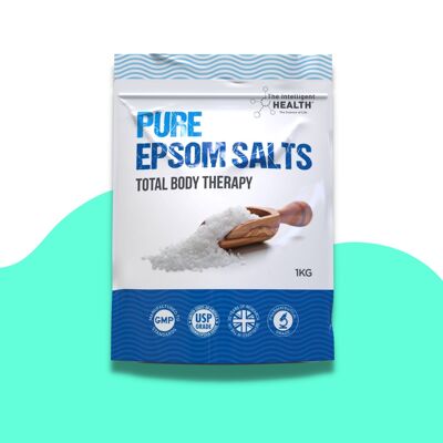 Pure Epsom Salts with Magnesium Sulphates (1kg pack)
