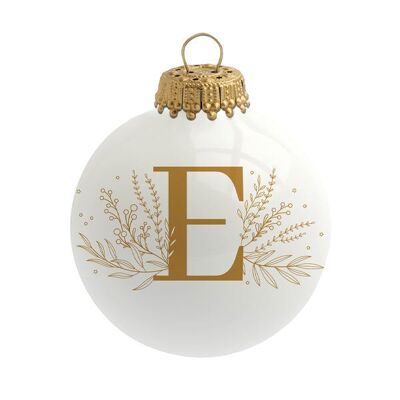 Adorno navideño Alfabeto Letra E - Sophie Rivière