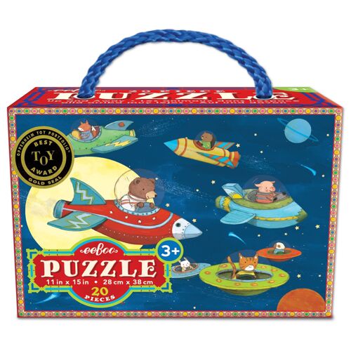 Puzle 20 piezas up&away eeboo