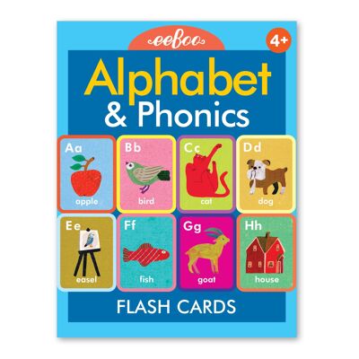 Flash cards alphabet phonics eeboo
