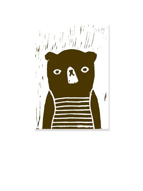 Postcard bear