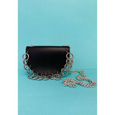 Half Moon Chain Mini Cross Body Bag