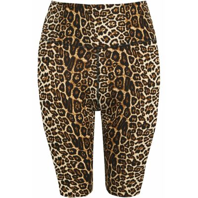 Leopard Cycling Shorts