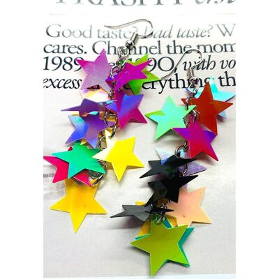 Star Dangle Earrings