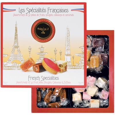 Caja de 32 especialidades francesas