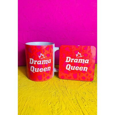 Drama Queen Mug and Coaster Gift Set