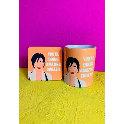 Amazing Sweetie Mug and Coaster Gift Set