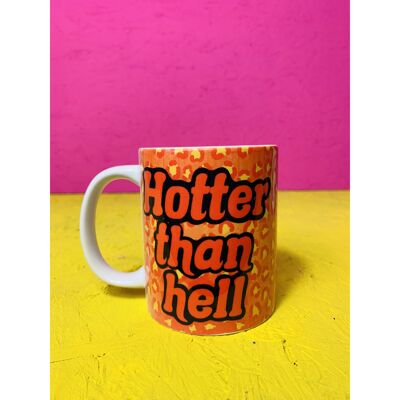 Hotter than hell mug