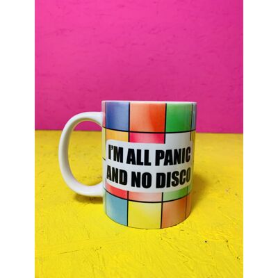 Panic and no disco mug