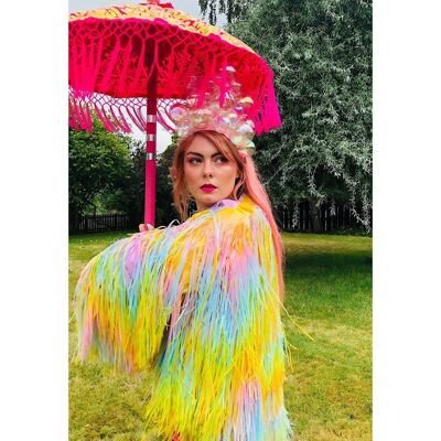 Trixie Pastel Rainbow Tinsel Jacket 4 WEEK PRE-ORDER