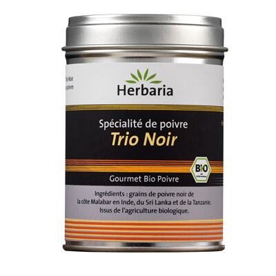 Trio Noir - Mélange de trois Poivres Noirs