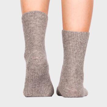 Chaussettes unisexes de luxe en duvet de yak 7