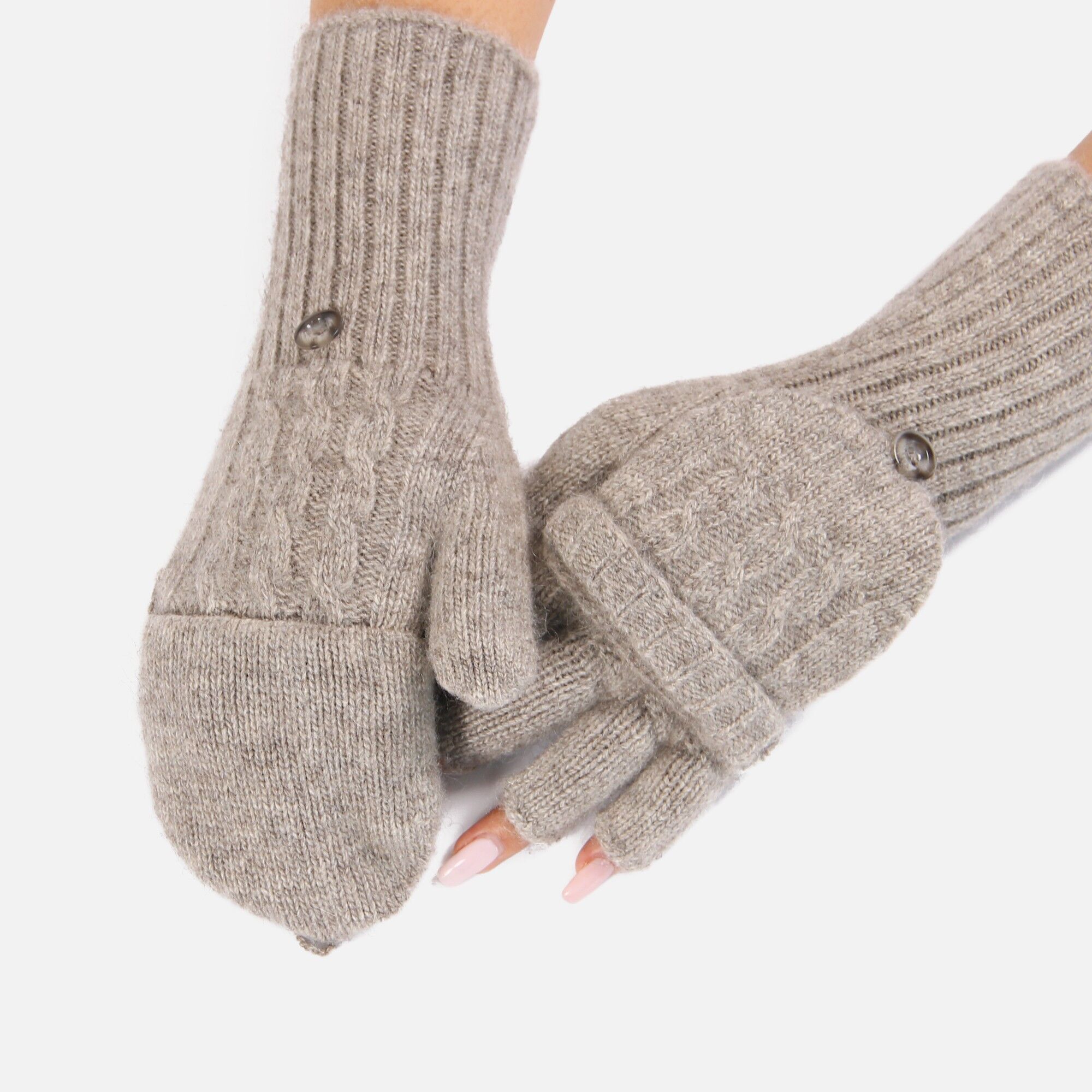 Yak Wool Convertible Mitten
