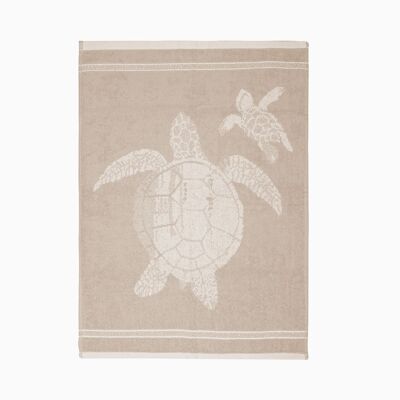 Küchentuch "Turtle" Farbe CREAM aus 100% Bio-Baumwolle