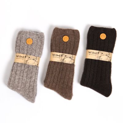 Pure Yak Wool Luxurious Bed Socks Warm Winter Socks