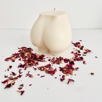 Peachy Cheeks Bum Candle - Porcelain