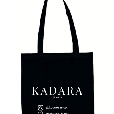 KÀDÀRÀ Organic Tote (Black)