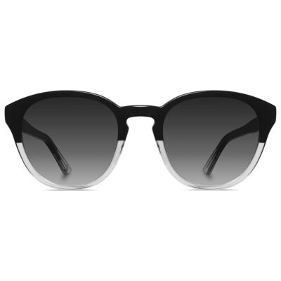 Sunglasses, skaulo - BLACK frost on the black pavement