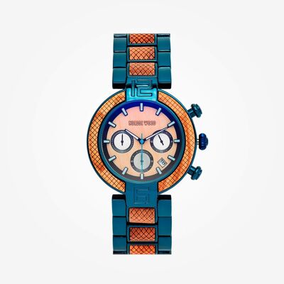 Montre en Bois Homme - Blue O.A.K