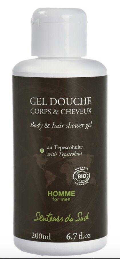 Körper- und Haargel für Männer 200ml Bio