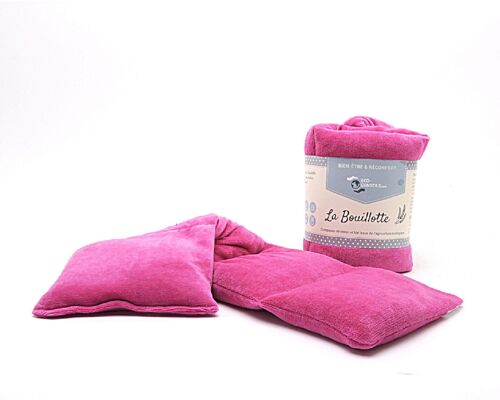 Bouillotte sèche bio - Fushia