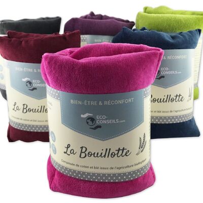 Bouillotte sèche bio - Raisin