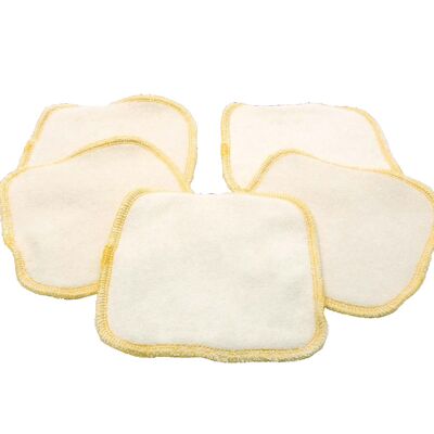 5 baby wipes