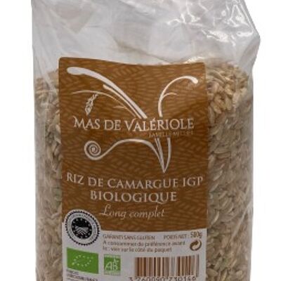 RICE OF CAMARGUE IGP, LONG COMPLETE 500 G - ORGANIC
