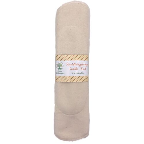 Serviette lavable (nuit)