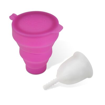 Menstrual cup - T1 - pink