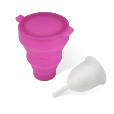 Menstrual cup - T2 - pink