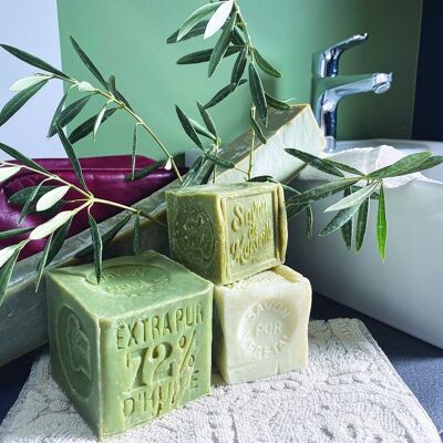 Green Marseille soap (1.6kg)