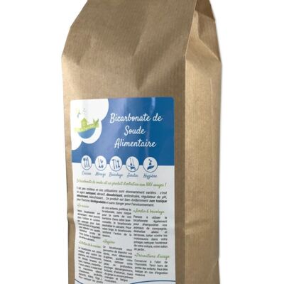 Bicarbonato comestible - bolsa de 1 kg