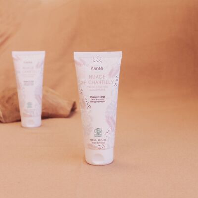 Organic Chantilly Cloud Perfecting Face and Body Cream 100 mL Tube
