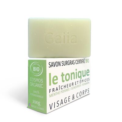 SAPONE TONIC, CHARNEL & BEWITCHING, SURFAT, NATURALE, CERTIFICATO BIOLOGICO