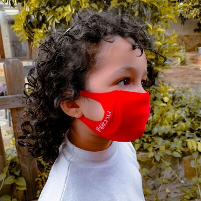 Zugelassene wiederverwendbare Maske für Kinder mit 5 wiederverwendbaren Filtern