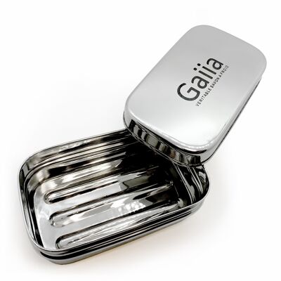 STAINLESS STEEL TRAVEL SOAP BOX