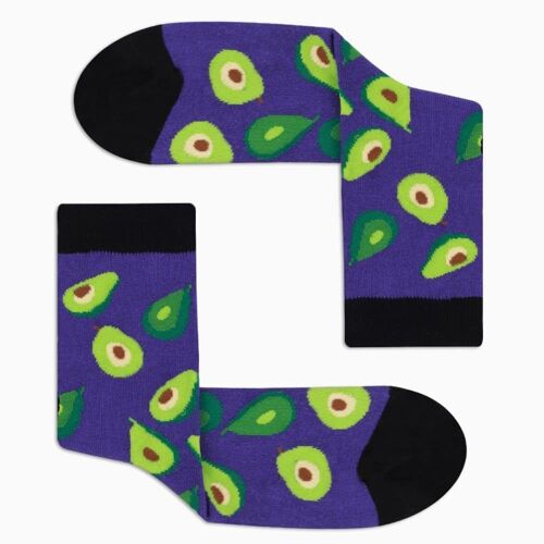 Sock Avocado Socks Colorful and Fun