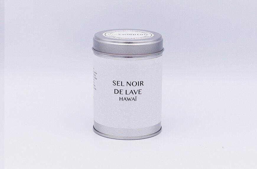 Sale di lava nera hawaiana