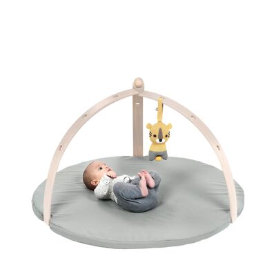 Baby swing frame in natural wood (sold without toy)