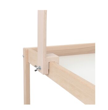 Fixation support table à langer pour mobile en bois 3