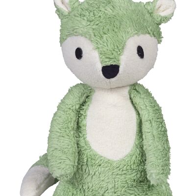 Mikkel plush green fox