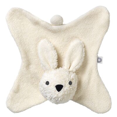 Anika ecru rabbit comforter